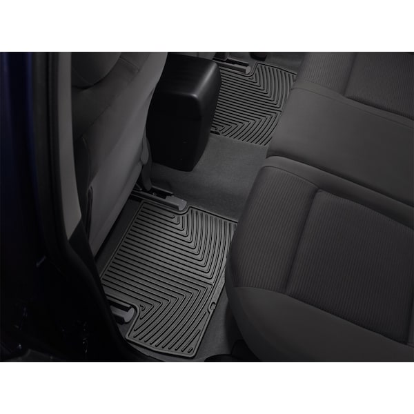 Rear Rubber Mats/Black, W288