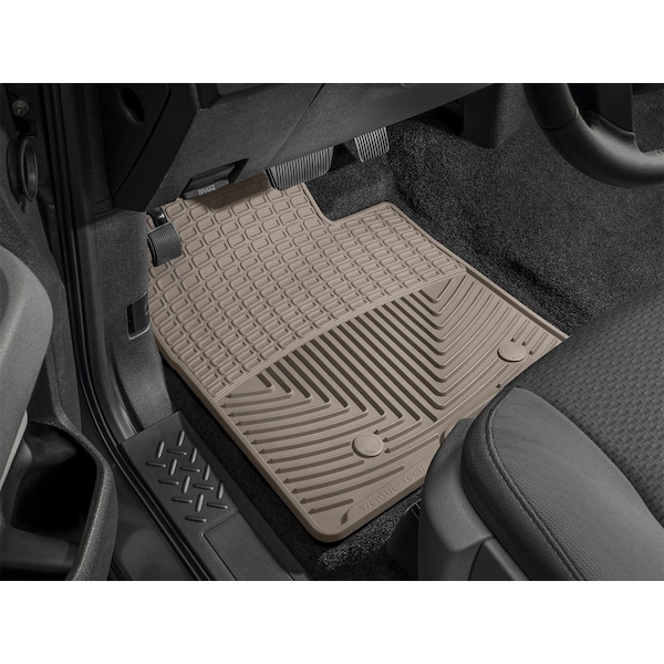 Front Rubber Mats/Tan, W148TN