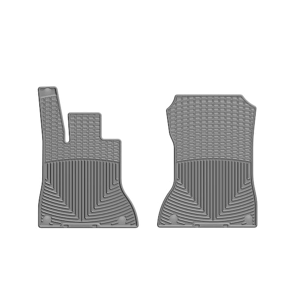 Front Rubber Mats/Grey, W299GR