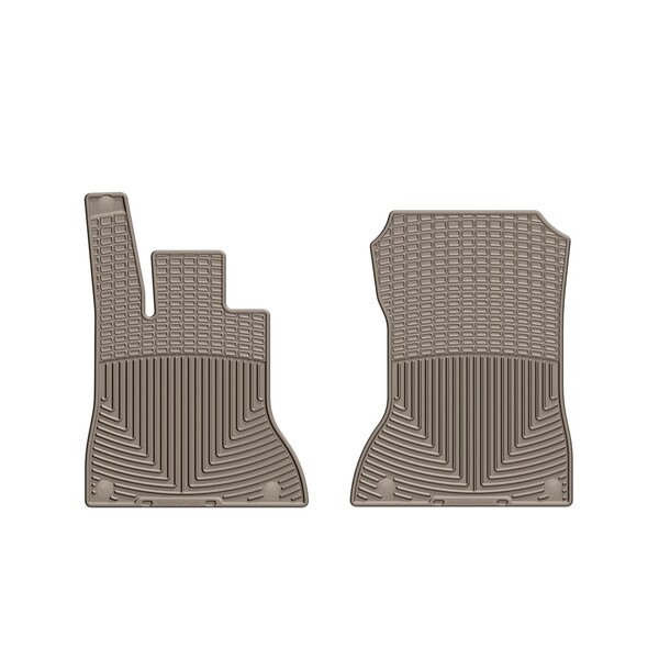 Front Rubber Mats/Tan, W299TN
