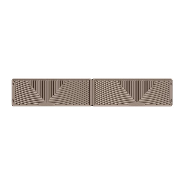 Rear Rubber Mats/Tan, W356TN