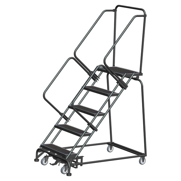 Lockstep Rolling Ladder, Steel, 50 in.H