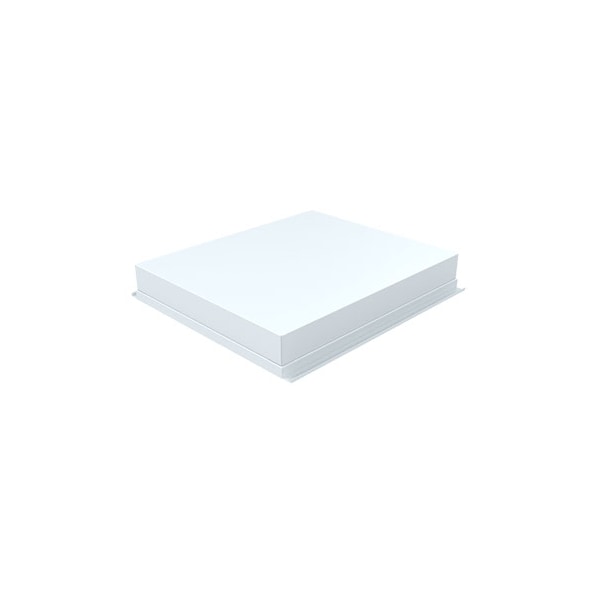 Tops, 5.50x36.26x33.42, White, Aluminum