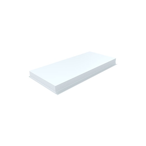 Tops, 5.50x68.89x33.42, White, Aluminum