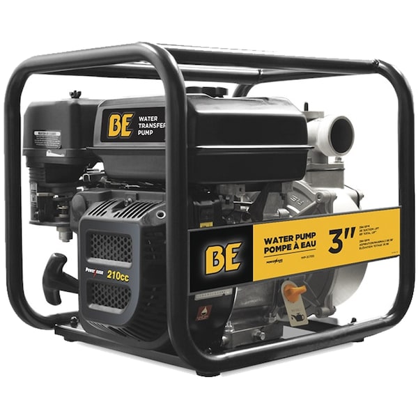 Water Transfer Pump, 3", 210cc Engin