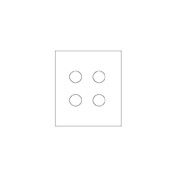 N12 30.5MM 4 PB SQ CNS 7.2X6.2X6.7 CS-GR