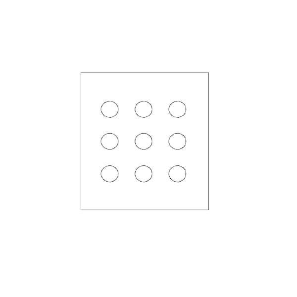 N12 30.5MM 9 PB CONSL 9.5X8.5X7.8 CS-GRY