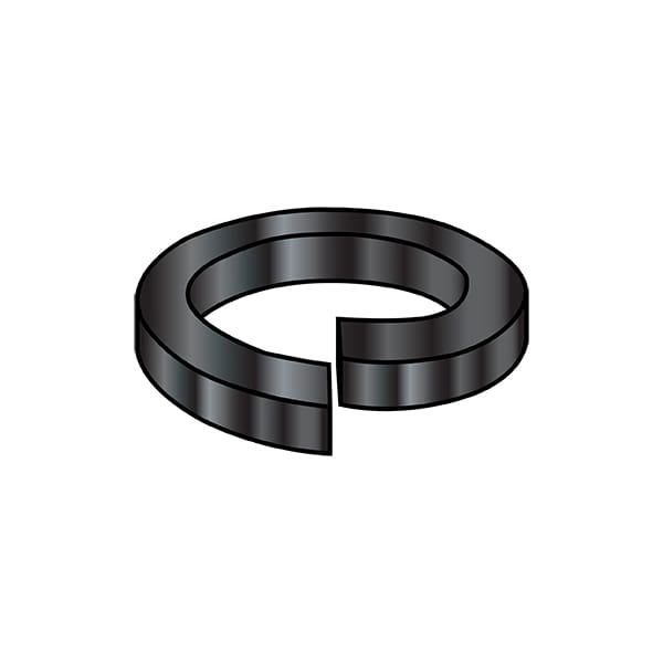 Split Lock Washer, For Screw Size 3/8 in 18-8 Stainless Steel, Plain Finish, 3000 PK