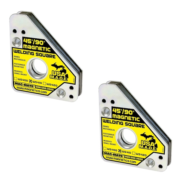 Magnetic Welding Square w/Covered Magnet