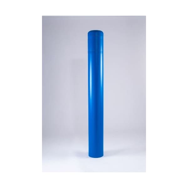 Post Sleeve, 4.5" Dia, 64" H, Walmart Bl