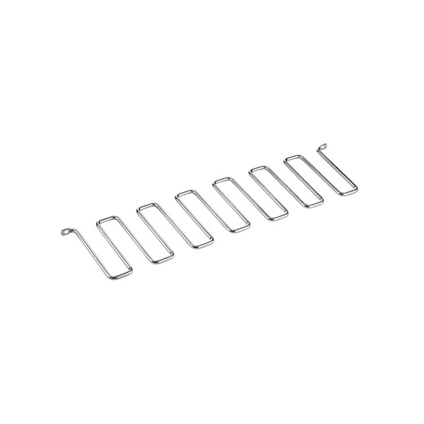 Wire Form Cable Manager, Fits 19", Steel