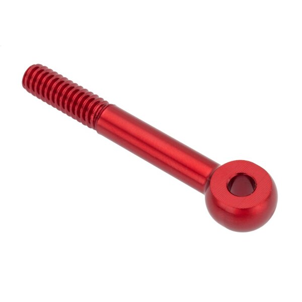 Rod End, 18-8 Stainless Steel, Plain, 1/4"-20 Thrd Sz, 3/4 in Thrd Lg, 2-1/4 in Overall Lg
