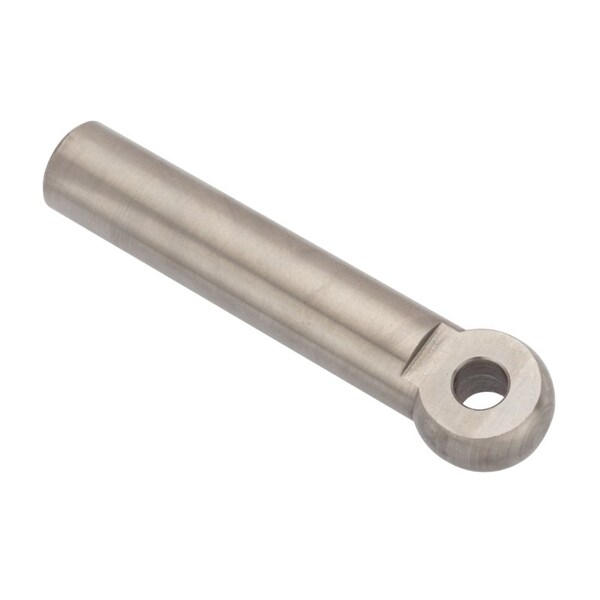 Rod End, 18-8 Stainless Steel, Plain, 1/2"-13 Thrd Sz, 1 in Thrd Lg, 4-1/4 in Overall Lg