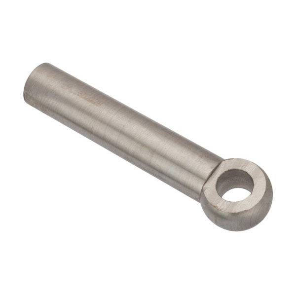 Rod End, 18-8 Stainless Steel, Plain, 5/8"-11 Thrd Sz, 1 in Thrd Lg, 5-1/8 in Overall Lg