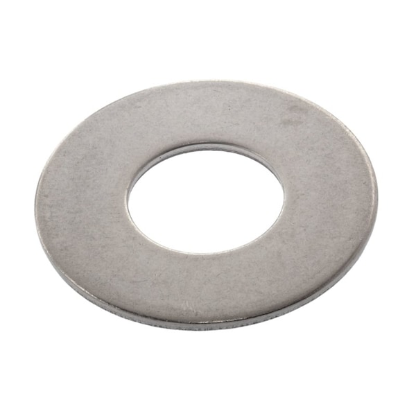 Flat Washer, For Screw Size 1/2" , 316 Stainless Steel Plain Finish, 50 PK