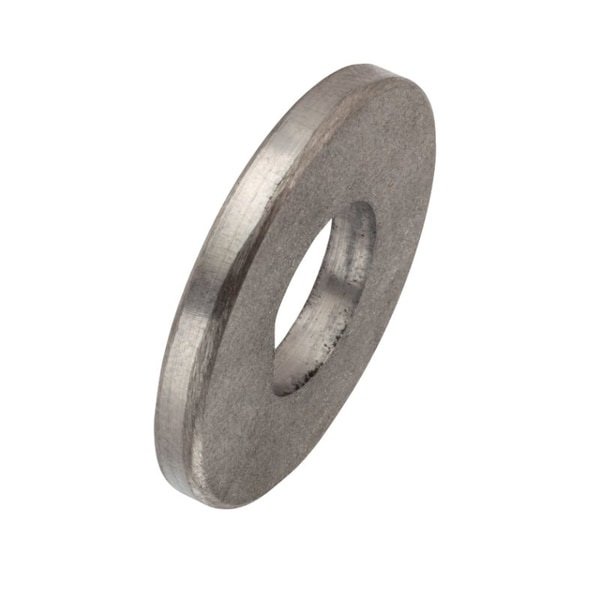 Flat Washer, For Screw Size 1/2" , 18-8 Stainless Steel Plain Finish