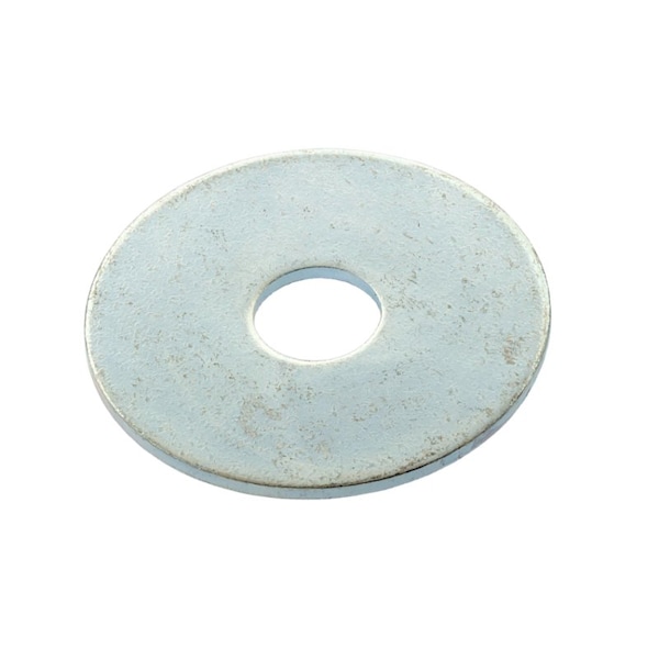 Fender Washer, For Screw Size 3/8 in , Steel Zinc-Plated Finish, 100 PK