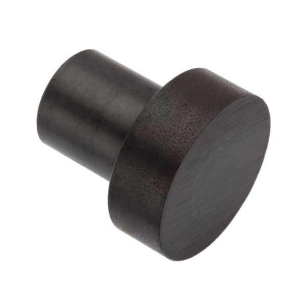 Rest Button, 1-1/4 X7/16, Steel Black Ox
