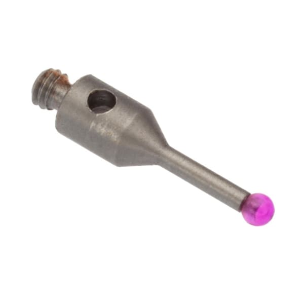 Cmm Tracer Tip, 1.5mm Ruby, 10mm, M2
