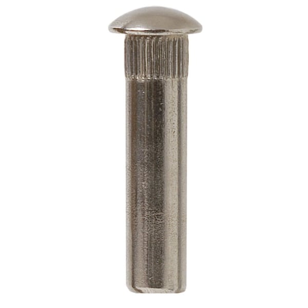 Arch Barrel, #8-32, 1-3/16 in Brl Lg, 1/4 in Brl Dia, 316 Stainless Steel Unfinished
