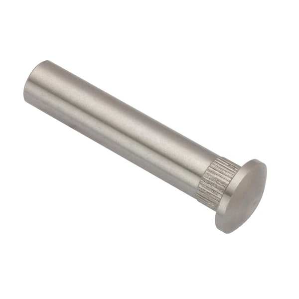 Arch Barrel, #10-32, 1-9/16 in Brl Lg, 5/16 in Brl Dia, 316 Stainless Steel Unfinished