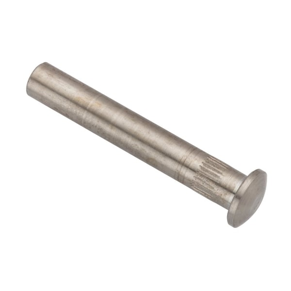 Arch Barrel, #10-32, 2 in Brl Lg, 5/16 in Brl Dia, 316 Stainless Steel Unfinished