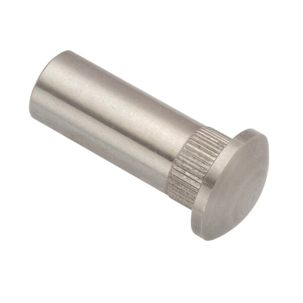 Arch Barrel, 1/4"-20, 1 in Brl Lg, 3/8 in Brl Dia, 316 Stainless Steel Unfinished