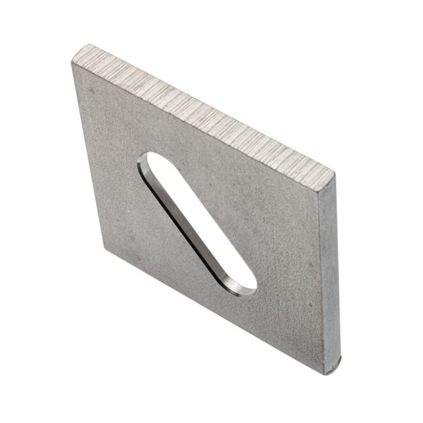 Square Washer, Fits Bolt Size 5/8 in , 18-8 Stainless Steel Plain Finish
