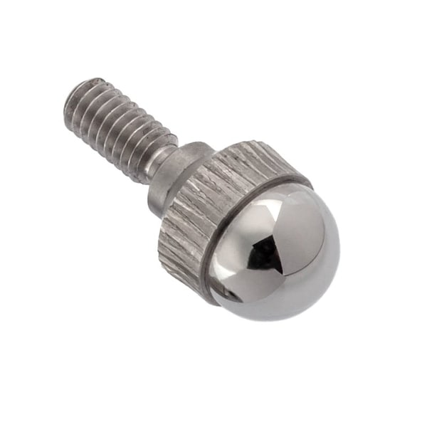 Ball Dial Indicator Contact, 1/4", Steel