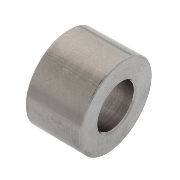 Spacer, 1/2 Screw Size, Passivated 316 Stainless Steel, 5/8 Overall Lg, 0.505 in Inside Dia