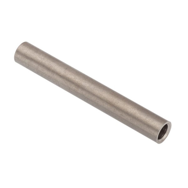 Spacer, No. 8 Screw Size, Plain Titanium, 1-7/8 Overall Lg, 0.166 in Inside Dia