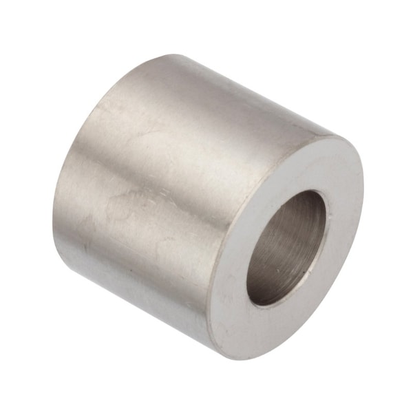 Spacer, 3/8 Screw Size, Passivated 316 Stainless Steel, 5/8 Overall Lg, 0.38 in Inside Dia