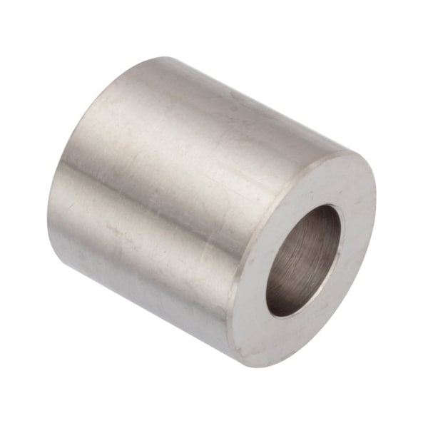 Spacer, 3/8 Screw Size, Passivated 316 Stainless Steel, 3/4 Overall Lg, 0.38 in Inside Dia