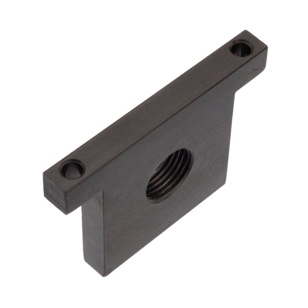 Flange Lug Mnt, 3/4-16, Steel Black Ox