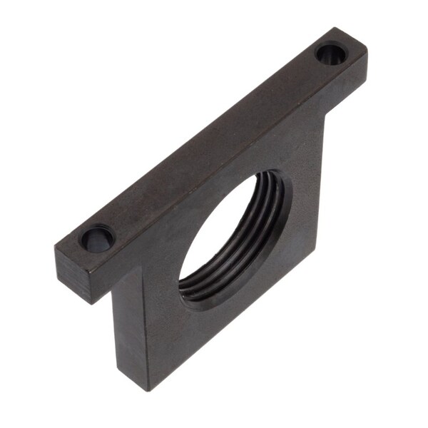 Flange Lug Mnt, 1-1/4-12, Steel Black Ox