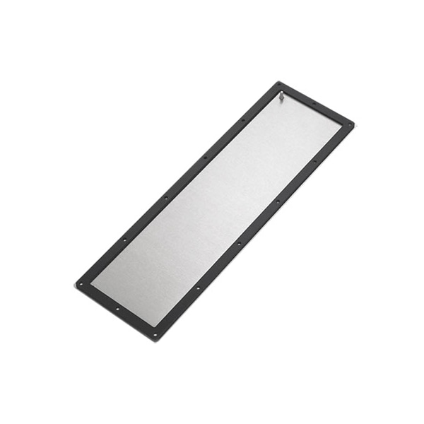 Gauge Gland Plate, Type 4&Type 12, 8.98x7.23, Gray, Steel 12