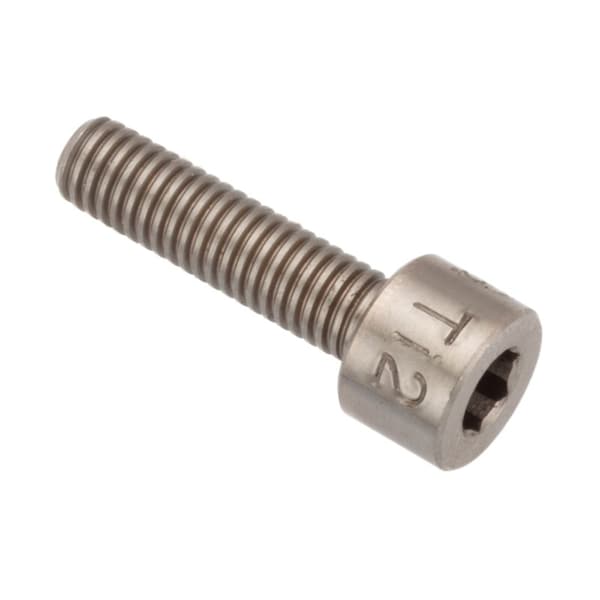 M5 Socket Head Cap Screw, Plain Titanium, 12 mm Length