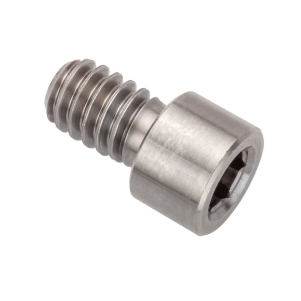 1/4"-20 Socket Head Cap Screw, Plain Monel, 3/8 in Length