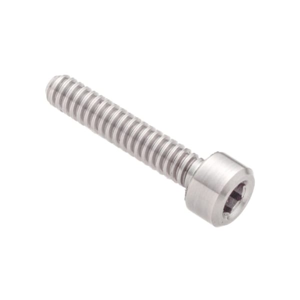 1/2"-13 Socket Head Cap Screw, Plain Aluminum, 3 in Length