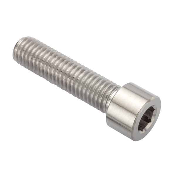 1/2"-13 Socket Head Cap Screw, Plain Stainless Steel, 2 in Length