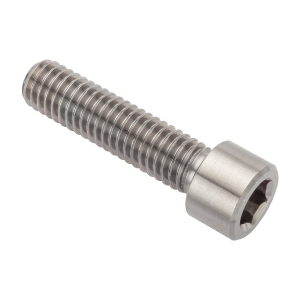 3/8"-16 Socket Head Cap Screw, Plain Stainless Steel, 1-1/2 in Length
