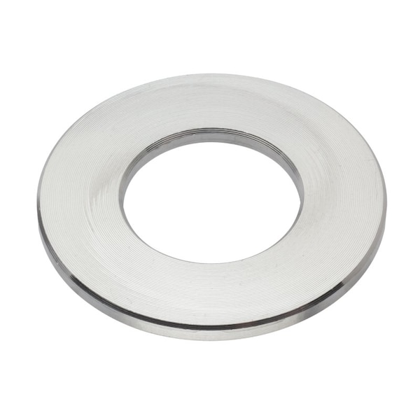 Spacer, 3/4 Screw Size, Plain Aluminum, 3/32 Overall Lg, 3/4 in Inside Dia