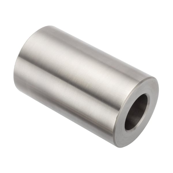 Spacer, 3/4 Screw Size, Plain 18-8 Stainless Steel, 2-1/2 Overall Lg, 3/4 in Inside Dia
