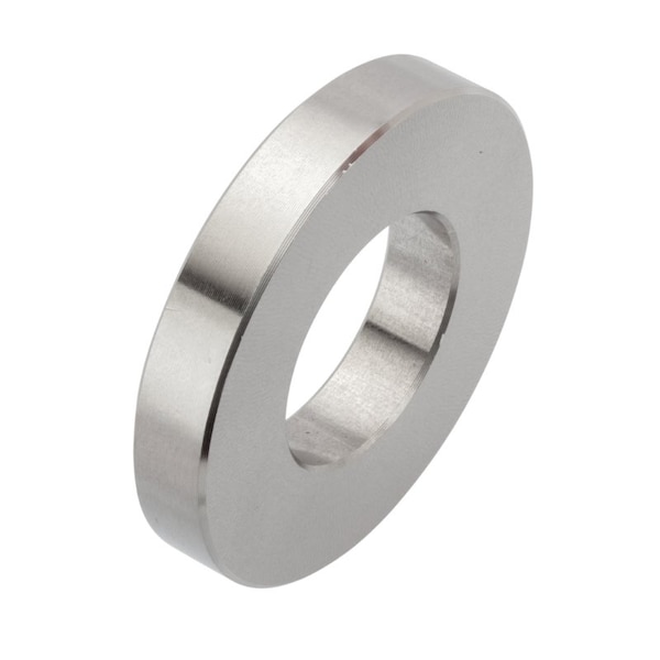 Spacer, 3/4 Screw Size, Plain 18-8 Stainless Steel, 1/4 Overall Lg, 3/4 in Inside Dia