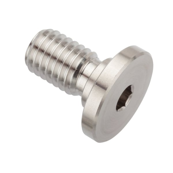 1/2"-13 Socket Head Cap Screw, Plain Stainless Steel, 3 in Length