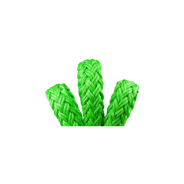 Hollow Braid, Green, 12 Strand