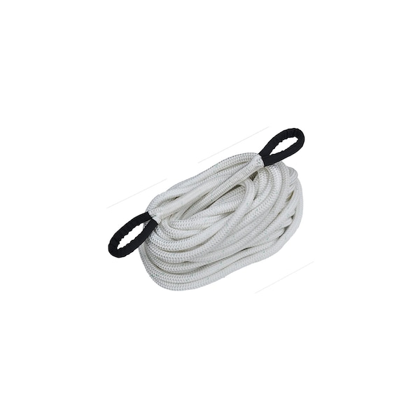 Winch Line, DoubleBraid, 1-1/8x110, w/2Eyes