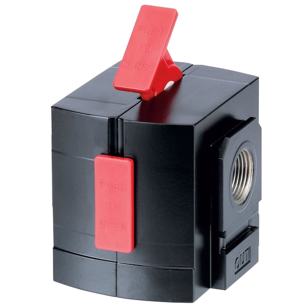 Lock-Out Valve, 3000Series Bsp, 3/4"- Bsp,