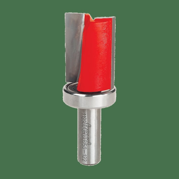 Top Bearing Flush Trim Bit, 1-1/8" dia.