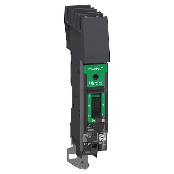Molded Case Circuit Breaker, POWERPACT B Series, 15A, 1 Pole, 277/480V AC, 25kA at 240V AC, B Curve